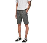 Urban Classics Herren Joggshorts Stretch Twill Grau Größe S