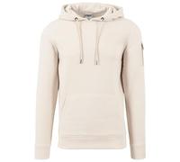 Urban Classics Herren Kapuzenpullover Sweat Bomber Hoody, Gr. Small, Elfenbein (Light Sand 803)
