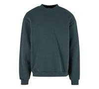 Urban Classics Herren Sweater Fluffy Crewneck, Flauschiger Männer Sweater mit Rundhalsausschnitt, Oversize Fit, Größen S-5XL