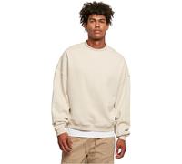 Urban Classics Herren Sweatshirt 80's Crewneck, Farbe softseagrass, Größe 5XL