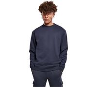 Urban Classics Crewneck Sweatshirt – Rundhals – 65% Baumwolle/35% Polyester – L Blau
