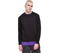 Urban Classics Herren TB6336-Heavy Oversized Sweater Sweatshirt, Black, M