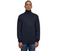 Urban Classics Knitted Turtleneck Longsleeves in Gr. L in Blau