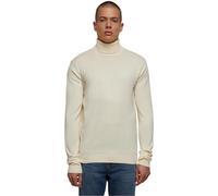Urban Classics Herren TB6360-Knitted Turtleneck Sweater Sweatshirt, whitesand, 3XL