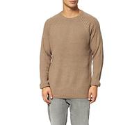 Urban Classics Ribbed Raglan Sweater in Gr. XL in Khaki