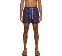 Urban Classics Pattern Swim Shorts Männer in Gr. XL in Blau