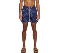 URBAN CLASSICS Shorts »Pattern Swim Shorts -2679- auch große Größen«, skullandyacht aop SIZE,L|M|S|XL|XXL