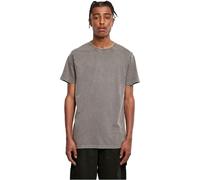 BY190 Build Your Brand Rundhals T-Shirt säurewaschung Asphalt XL