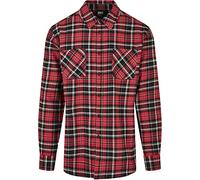 Urban Classics Checked Roots Shirt in Gr. M in Schwarz