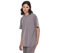 Urban Classics Herren T-Shirt Heavy Oversized Acid Wash Tee Asphalt L