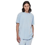 Urban Classics T-Shirt Heavy Oversized Acid Wash Tee – Herren Kurzarm Rundhals L balticblau