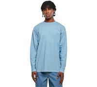 Urban Classics Longsleeve Heavy Oversized Garment Dye Blau Gr. M