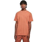 Kurzarmshirt URBAN CLASSICS "Urban Classics Herren Heavy Oversized Garment Dye Tee", Herren, Gr. XL, orange (terracotta), 100% Baumwolle, unifarben, casual, oversize, Rundhals, Kurzarm, Shirts (666402