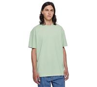 Urban Classics Herren Heavy Oversized Tee - Weites T-Shirt im Oversize Fit aus Baumwolle, schweres Jersey Shirt für Streetwear, Freizeit & entspannte Outfits,Vintagegreen,5XL