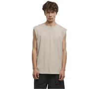 Urban Classics Herren T-Shirt Open Edge Sleeveless Tee – ärmellos, Rundhals, Baumwolle – XS–5XL