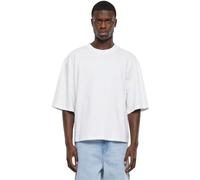 Urban Classics Herren T-Shirt Organic Oversized Cropped Tee, lässiges cropped T-Shirt für Männer, Rundhals, Oversized, aus Bio-Baumwolle, white, 4XL