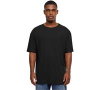 Urban Classics Herren T-Shirt Organic Oversized Rib Tee, lässiges T-Shirt für Männer, Bio-Baumwolle, black, M