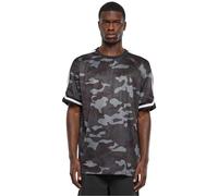 Urban Classics - Oversized Mesh Darkcamo - T-Shirt - Tarnfarben - M - 100% Polyester,Maschenware Tarnfarben M