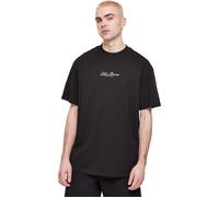 Urban Classics Herren TB6296-Oversized Mid Embroidery Tee T-Shirt, black, L