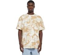 Urban Classics Herren T-Shirt Oversized Simple Camo Tee, lässiges Camouflage T-Shirt für Männer, Rundhals, Oversized Fit, simplesandcamo, S
