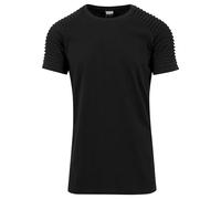 Urban Classics Pleat Raglan Tee Männer in Gr. L in Schwarz