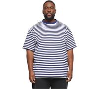 Urban Classics Herren T-Shirt Regular Stripe Tee – gestreift, Regular Fit, Baumwolle, Gr. S–5XL
