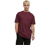 Urban Classics Herren T-Shirt TB7616 – Gerippt, Bio-Baumwolle, Regular Fit – Cherry S-5XL