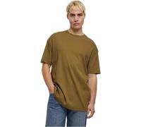 Urban Classics Herren T-Shirt Rib Shortsleeve, Geripptes T-Shirt aus Bio-Baumwolle, Regular Fit, Größen S - 5XL