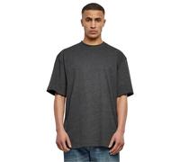 Urban Classics Herren T-Shirt Tall Tee Oversized Baumwolle gerippter Rundhals charcoal M
