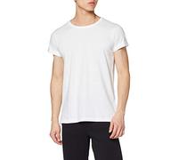 Urban Classics Herren T-Shirt Turnup Tee TB1560, Gr. Small, Weiß (White 220)