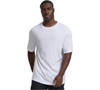 Urban Classics Herren T-Shirt TB6676 Waffle Tee – Oversize Rundhals Weiß 3XL