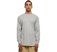 Urban Classics Herren Tall Tee L/S T Shirt, Grau, 4XL Große Größen EU