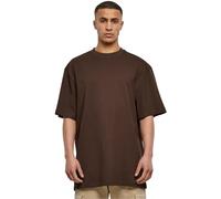 T-Shirt URBAN CLASSICS "Urban Classics Herren Tall Tee", Herren, Gr. 5XL, braun, 100% Baumwolle, unifarben, oversize, Rundhals, Shirts T-Shirt (11612806-5XL) braun