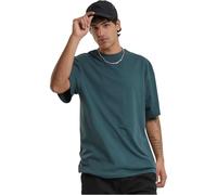 Urban Classics Herren T-Shirt Tall Tee – Oversize, extra langer Schnitt, lockere Passform – Grün S