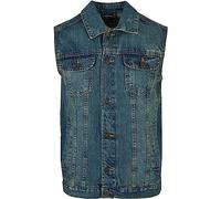 Urban Classics - Denim Vest, TB514 lightblue, blaue Jeans Weste Größe 4XL