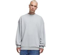 Urban Classics Sweatshirt Light Terry Crew, 75% Baumwolle/25% Polyester, Herren Gr. L, lightasphalt