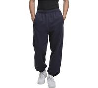 Urban Classics Herren Trainingshose Sweatpants, Jogginghose für Männer, Straight Leg, Reißverschlüsse an den Beinabschlüssen, S, Navy