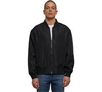 Urban Classics - Recycled Bomber Black - Jacke - Schwarz - M - Obermaterial: 100% Polyester; Futter: 100% Polyester Schwarz M