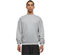 Urban Classics Herren Ultra Heavy Crew Sweatshirt, grey, S
