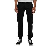Urban Classics Washed Twill Cargohose (Herstellerartikelnummer: TB1435-Black_44)