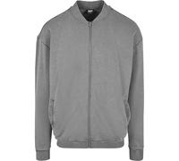 Urban Classics Men's TB4922-Washed Sweat Bomber Jacke, darkshadow, XXL