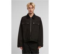 Urban Classics Herren Workwear Cotton-Jacke, schwarz, XL