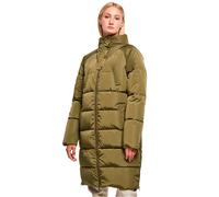 Urban Classics Ladies High Neck Puffer Coat in Gr. M in Olive