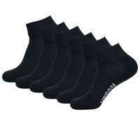 Urban Classics Socken High Sneaker Socks 6er-Pack Schwarz Größe 47-50