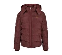 Urban Classics Hooded Puffer Jacket Männer in Gr. M in Rot