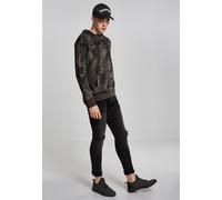 Urban Classics High Neck Camo Hoody TB1781 Dark Camo, Größe:M