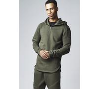 Urban Classics Hoodie Pleat Sleeves Terry Hoody Olive-S