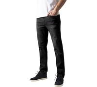 Urban Classics Herren Jeans black denim, Größe 30, 3886626 Black Denim 30