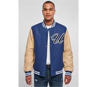 Urban Classics Herren Big U College Jacket spaceblue, XL