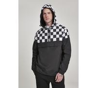 Urban Classics Herrenjacke TB2749-Check Pull Over Schwarz (Blk/Chess 01713) S